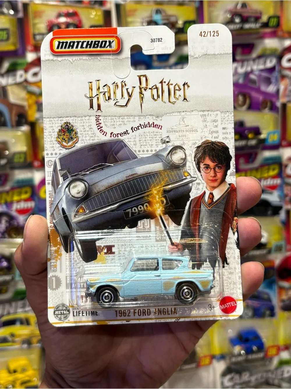 Matchbox Harry Potter 1962 Ford Anglia diecast Toy Car